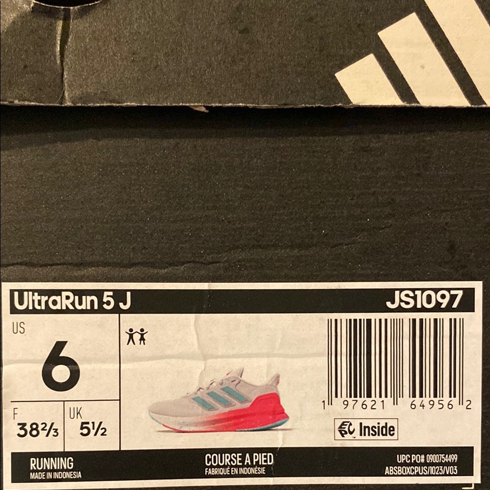 Adidas Ultra Run 5J Running Shoe - Picture 8 of 9